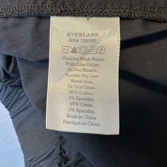 Everlane The Cotton Poplin Pleated Skirt - Picture 8 of 8